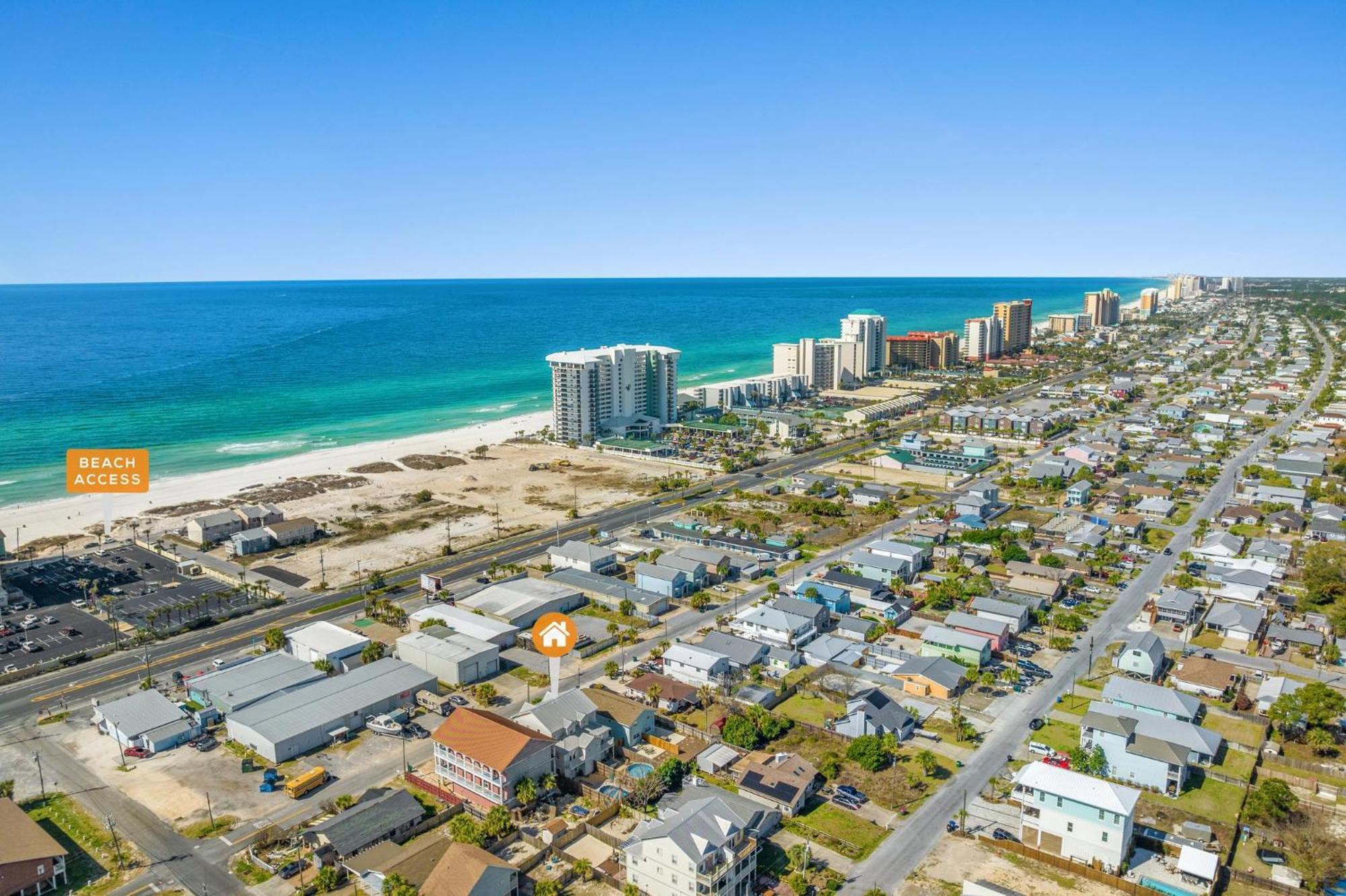 Blue Oasis Beach Vacation Home With Private Pool & Hot Tub Panama City Beach Exteriör bild
