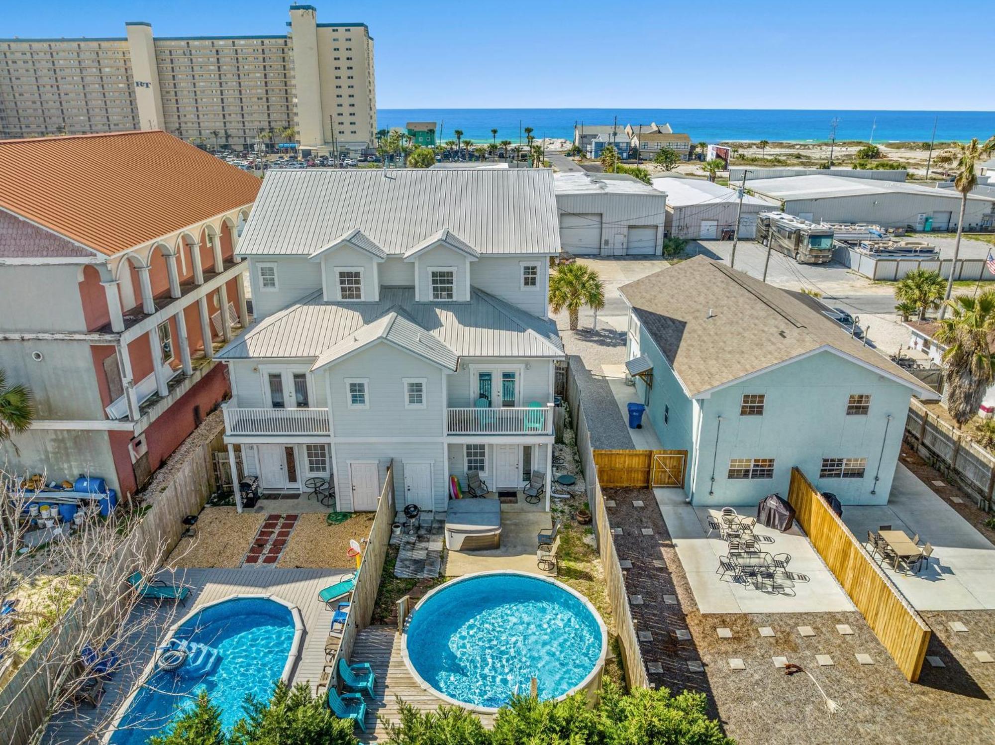 Blue Oasis Beach Vacation Home With Private Pool & Hot Tub Panama City Beach Exteriör bild