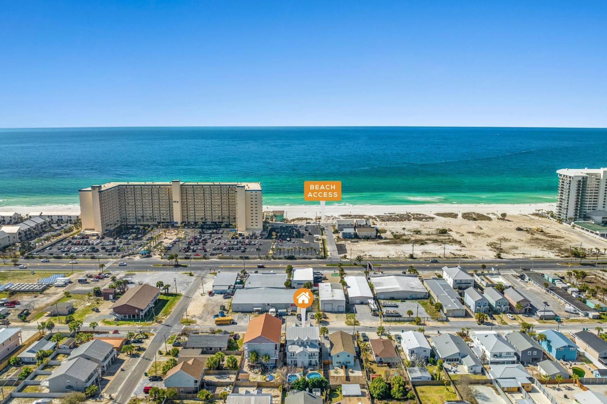 Blue Oasis Beach Vacation Home With Private Pool & Hot Tub Panama City Beach Exteriör bild